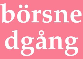 Synonym börsnedgång