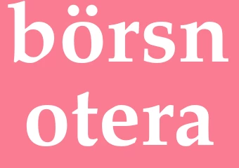 Synonym börsnotera