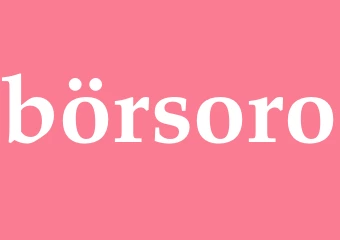 Synonym börsoro