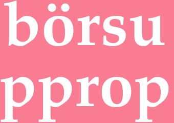 Synonym börsupprop