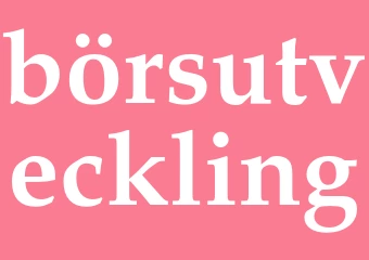 Synonym börsutveckling