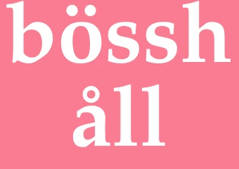 Synonym bösshåll
