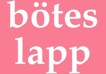 Synonym böteslapp