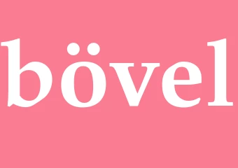Synonym bövel