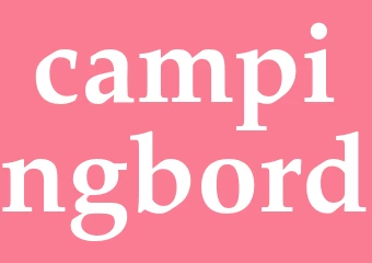 Synonym campingbord