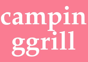 Synonym campinggrill