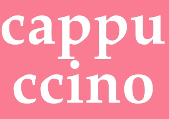 Synonym cappuccino