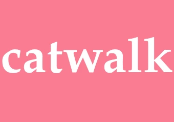 Synonym catwalk