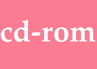 Synonym cd-rom