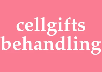 Synonym cellgiftsbehandling