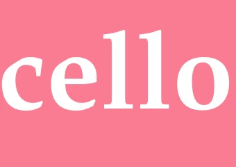 Synonym cello