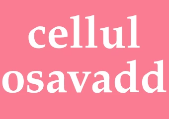 Synonym cellulosavadd
