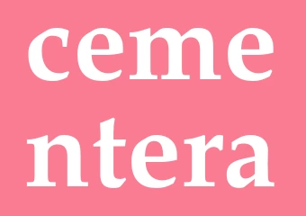 Synonym cementera