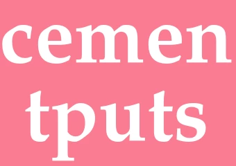 Synonym cementputs