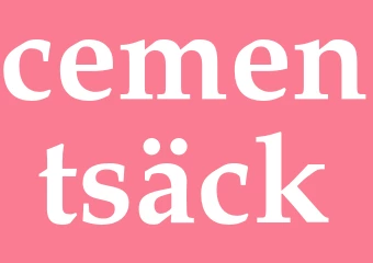 Synonym cementsäck
