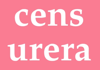 Synonym censurera