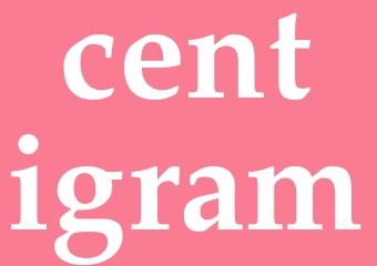 Synonym centigram