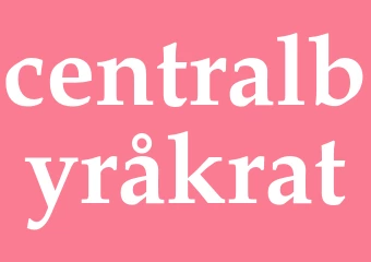 Synonym centralbyråkrat