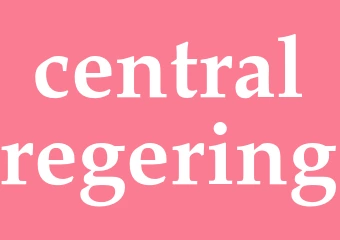 Synonym centralregering