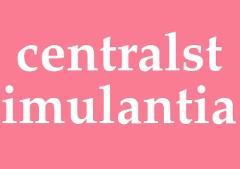 Synonym centralstimulantia