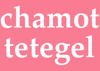 Synonym chamottetegel