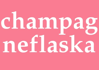 Synonym champagneflaska