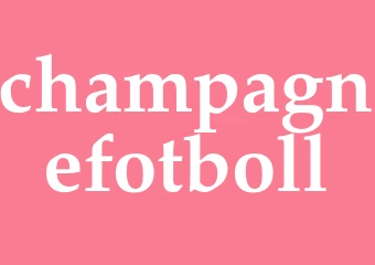 Synonym champagnefotboll