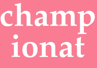 Synonym championat