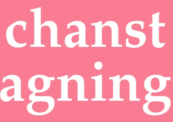 Synonym chanstagning