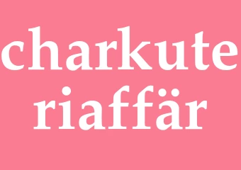 Synonym charkuteriaffär