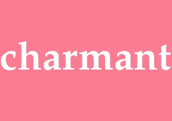 Synonym charmant