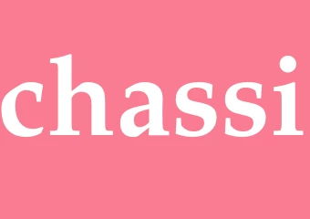 Synonym chassi