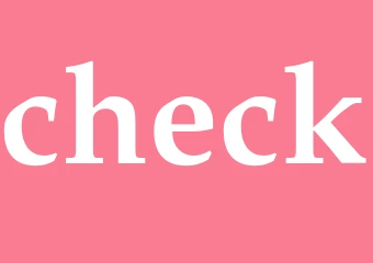 Synonym check