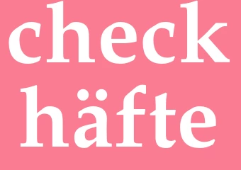 Synonym checkhäfte