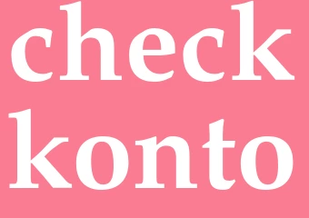 Synonym checkkonto