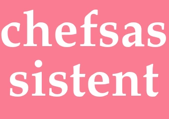Synonym chefsassistent