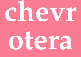 Synonym chevrotera