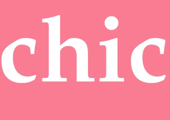 Synonym chic