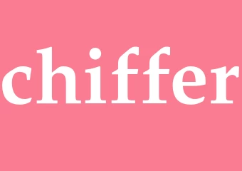 Synonym chiffer