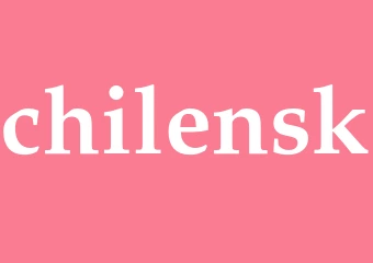 Synonym chilensk