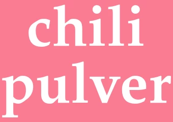 Synonym chilipulver