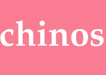 Synonym chinos