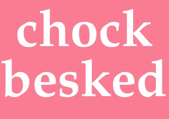 Synonym chockbesked