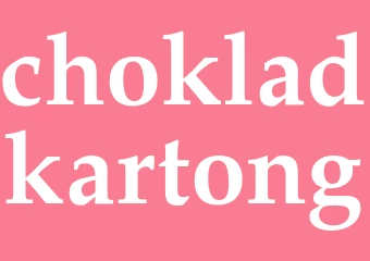 Synonym chokladkartong