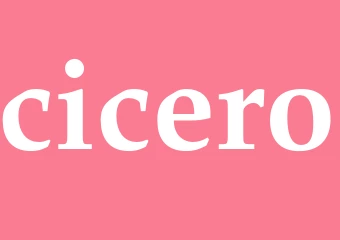 Synonym cicero
