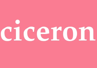 Synonym ciceron