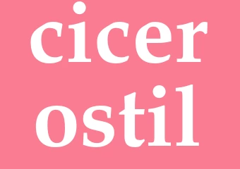 Synonym cicerostil