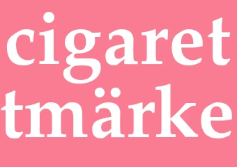 Synonym cigarettmärke