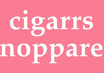 Synonym cigarrsnoppare