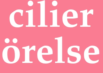 Synonym cilierörelse